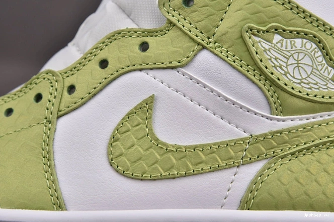 Python  (W) DV2959-113 Jordan 1 Green Mid 1106